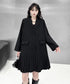Black Mesh Layered Skirt